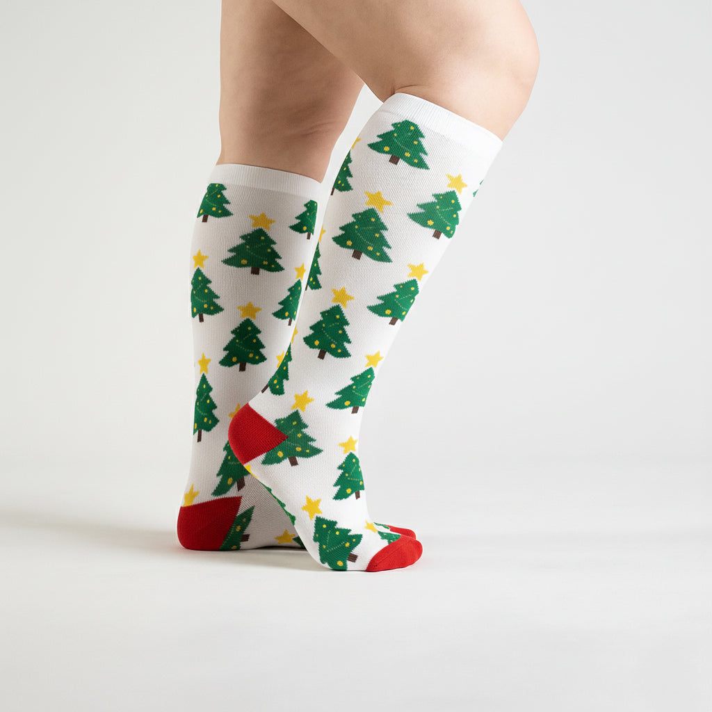 Christmas Compression Socks Bundle 6-Pack